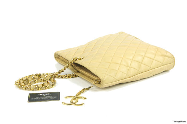 CHANEL Tote Lambskin CC Charm