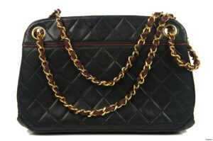 CHANEL Quilted Shoulder Bag Kisslock
