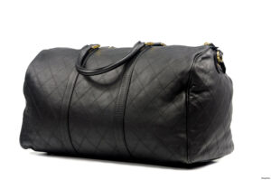 CHANEL Duffle Bag Quilted Calfskin