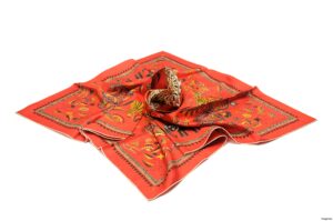 HERMÈS CARRE KANTHA SILK SCARF