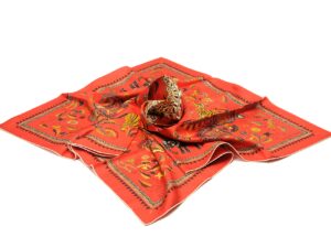 HERMÈS CARRE KANTHA SILK SCARF