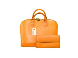 Louis Vuitton Alma Epi Orange