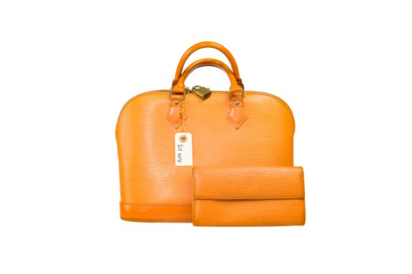 Louis Vuitton Alma Epi Orange