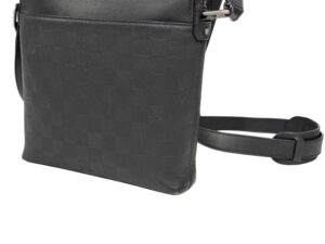 Louis Vuitton Onyx Damier Infini Leather District Pochette